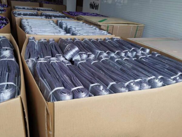 Goodsling Factory Direct Good Quality 120mm Wide Body Flat Webbing Sling for Lifting - Image 2