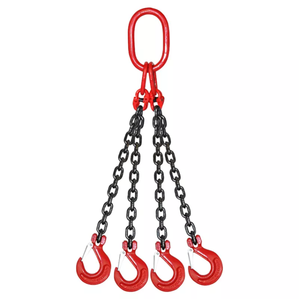 Goodsling™ Factory Direct Lifting Chain Sling 4 Legs With Hook - Image 3
