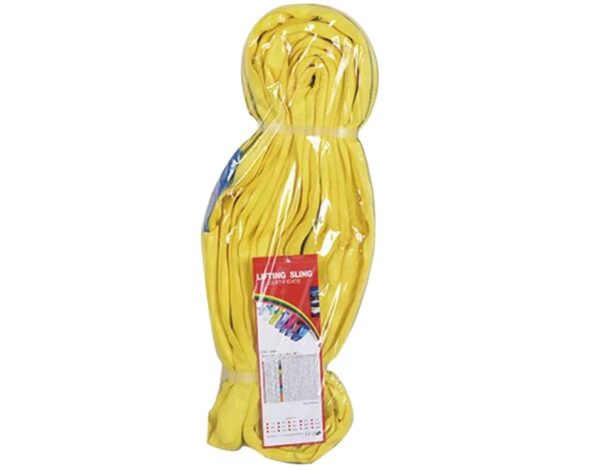 Goodsling Factory Direct High Quality 3 Ton Yellow Soft Capacity Heavy Round Sling