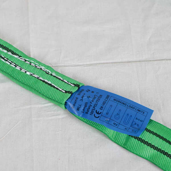 Goodsling Manufacturer for Heavy Duty 2 Ton Polyester Endless Double Sleeve Round Suspenders - Image 6
