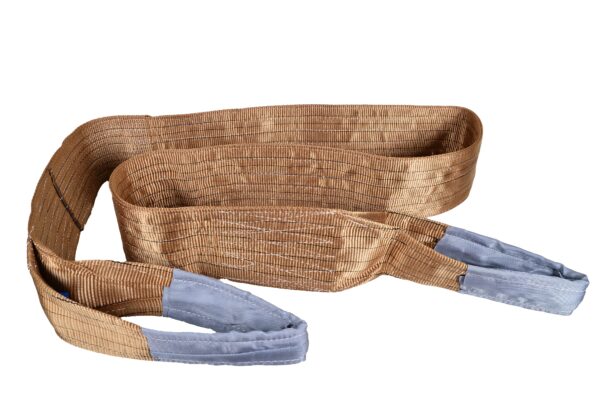 Goodsling™ 6T/5t/4t/3t/2t 4m Polyester Double Eye Flat Webbing Sling for Port Loading and Transportation - Image 4