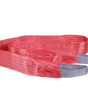 Goodsling rigging Manufacturer Wholesale 5T/4t/3t/2t/1t 4m Duplex Flat Red Webbing Sling for Lifting Goods
