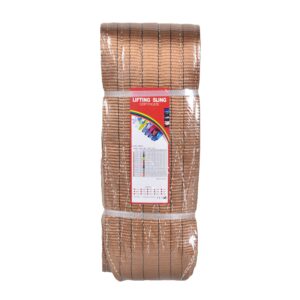 Goodsling™ 6T/5t/4t/3t/2t 4m Polyester Double Eye Flat Webbing Sling for Port Loading and Transportation